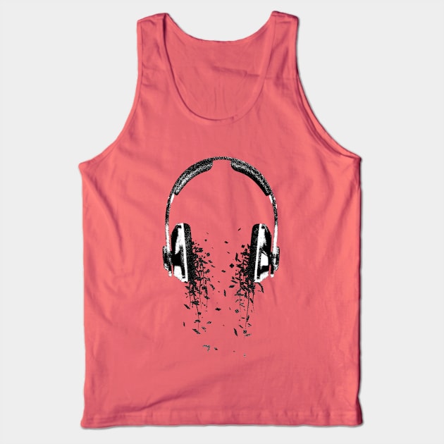 Listen to your stuff - headphones Tank Top by bangtees